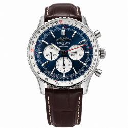 Breitling Navitimer B01 Chronograph 46MM AB0137 Blue Dial Watch